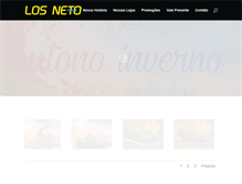 Tablet Screenshot of losneto.com.br